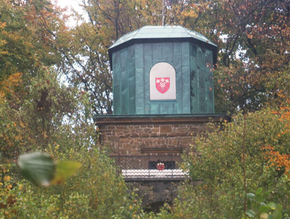 Das als Lustpavillion rbaute Geb�ude wird von der Bev�lkerung als Kaffeem�hle bezeichnet