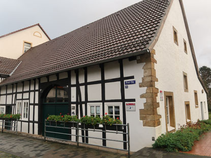 Ackerb�rgerhaus von 1799 in Borgholzhausen