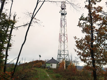 Auf der h�chsten Erhebung, der Gro�en Egge, steht ein Sendeturm