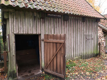 Brunnenhaus auf der Burg Ravensberg