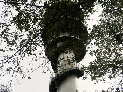 Wendeltreppe zur Aussichtsplattform vom Fernmeldeturm Dissen