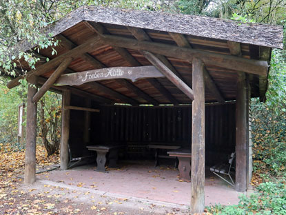 Am Stadtrand von Bad Iburg die Freden-H�tte