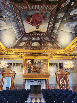 Rittersaal im Schloss Iburg