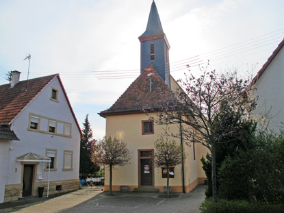 Sankt Jakobuskirche (1437) in Eichelberg zhlt zu den ltesten Dorfkirchen im Kraichgau.