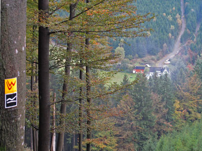 Lahnwanderweg: Der Weiler Glashtte