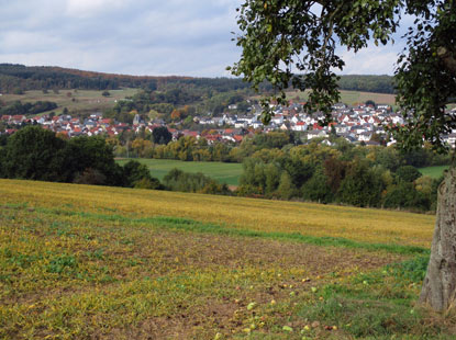 Blick vom Algtenberg zurck auf Salzbden