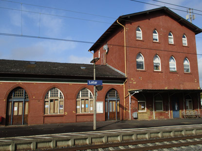Bahnhof von Lollar an der Lahn