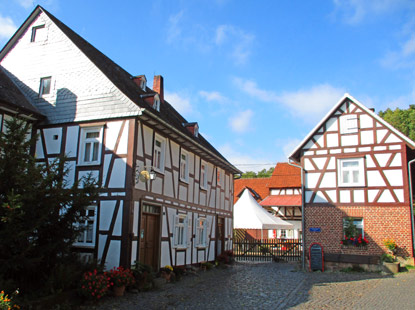 Caf Schnemhle im Ort Salzbden