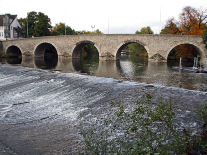 Lahnwanderweg Alte Brcke in Wtzlar