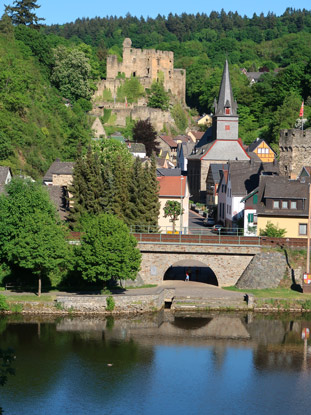 Die Altstadt von Balduinstein 