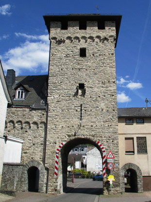 Der Tortrum (Zolltturm) von Dausenau