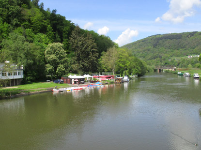 Die Lahn bei Nassau