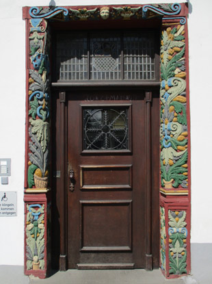 Eingangstr zum Adelsheimer Hof in Nassau