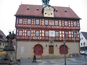 Rathaus von Staffelstein