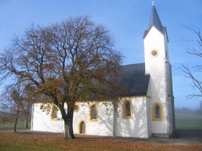 MD-Weg: Die Adelgundiskapelle auf dem Staffelberg (bei Bad Staffelstein)