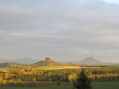 Blick von der Terrasse des Hotels Wolfsberg