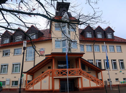 Rathaus von Rimbach im Odenwald (Weschnutztal)