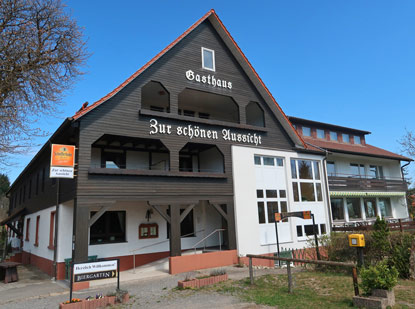 Gasthaus "Zur schnen Aussicht" auf der Tromm