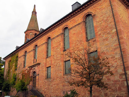 Die Kirche in Beerfelden (Oberzent)
