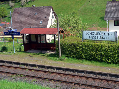 Bahnhof Schllenbach im Odenwald