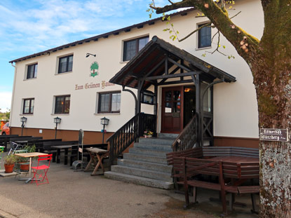 Gasthaus "Zum Grnen Baum" in Hesselbach (Obernent) im Odenwald