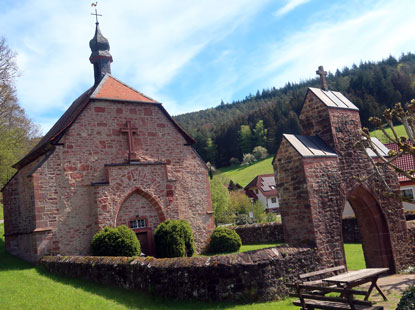 Die ehemalige Wallfahrtskirche in Schllenbach (Oberzent)