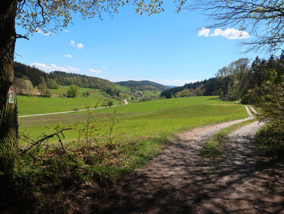 Bkick ins Sensbachtel in Richtung Ober-Sensbach