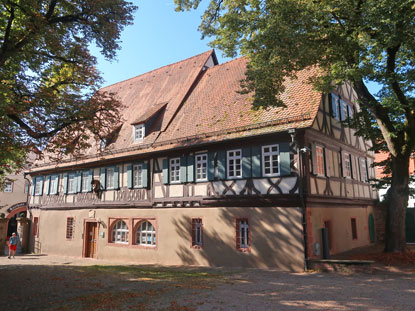 Museumshof mit dem Trunzer Haus in Buchen