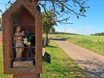 Bildstock in der N�he bom Haimstadter Grillplatz