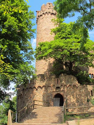 Sdturm des Auerbacher Schlosses