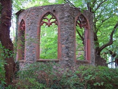 Wanderung Odenwald: Klosterruine Heiligenberg 