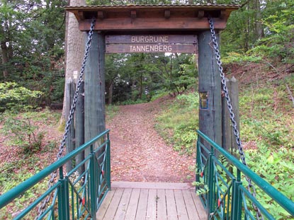 Odenwald: Burg Tannenberg wurde vor 1210 von Cuno von Mnzenberg.