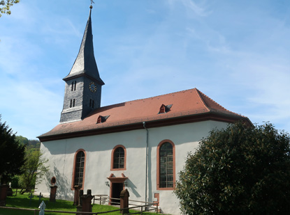 Die ev. Kirche in Schlierbach