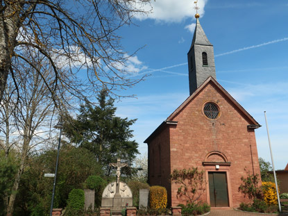 Die katholishe Kirche St. Marien in Gerolzahn