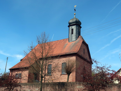 Kath Kirche in Ottersdorf aus dem Jahr 1921