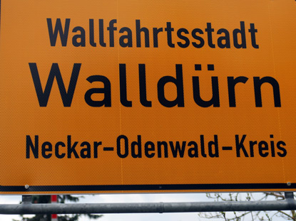 Ortseingang von Walldrn