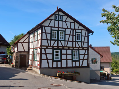 Dorfstrae durch Schannenbach