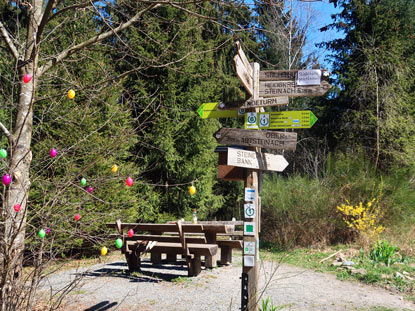 Rastplatz an der swiese in der Nhe der l Stiefelhhe