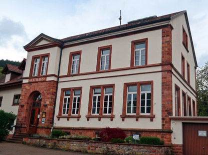 Rathausd von Heiligkreuzsteinach