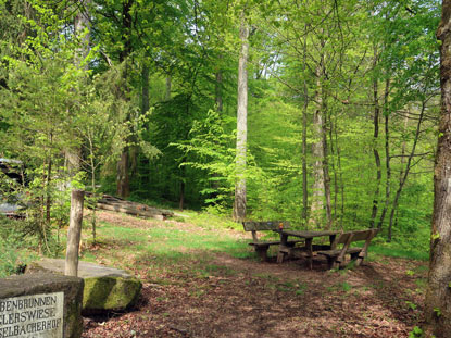 Rastplatz am Mnchel-Brunnen