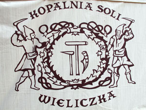 Wappen des Salzbergwerks Wieliczka Kopalnia Soli