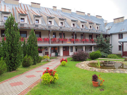 Hotel  Grski in  Ustrzyki Grne (Waldkarpaten)
