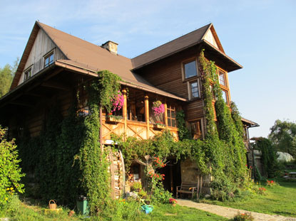 Unsere Unterkunft im Gasthaus "Gościniec Banica" war eine Augenweide