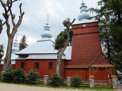 Die von den Lemken erbaute Kirche Erzengel Michael ist heute die rmisch-katholische Kirche der "Gottesmutter von Tschenstochau".