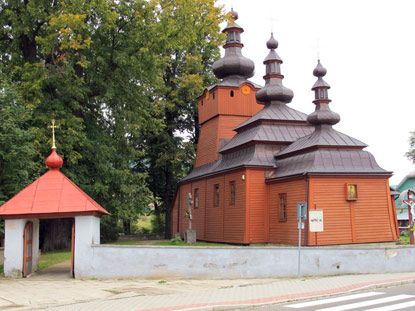Die orthodoxe Kirche Św. Michała in Wysowa Zdrj 