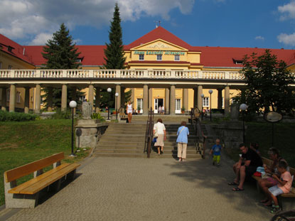 Das Kurhaus von Krynica-Zdrj  