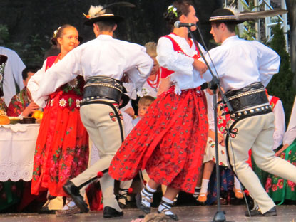 Zakopane Goralenfestival: ..... und auch die lteren zeigen was sie knnen