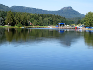 Talsperre bei Radkw (Wnschelburg)