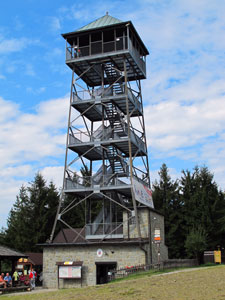 Aussichtsturm auf dem Wielka Czantoria (Groer Czantory-Berg)