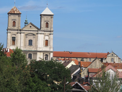 Die barocke Wallfahrtskirche Mari Heimsuchung" in Bardo (Wartha an der Glatzer Neie)